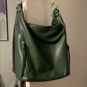 Dark green purse